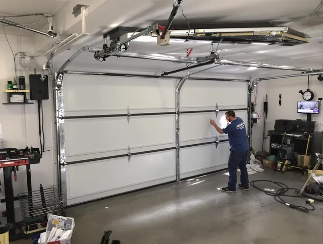 Professional garage door repair service by Bedford Garage Door Repair in Bedford