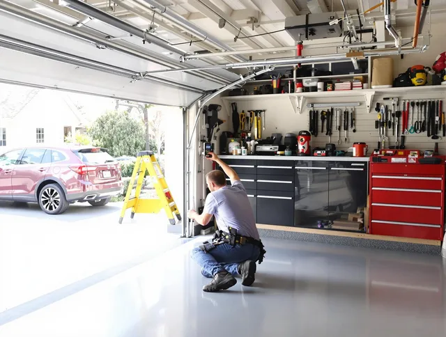 Local garage door repair service by Bedford Garage Door Repair in Bedford